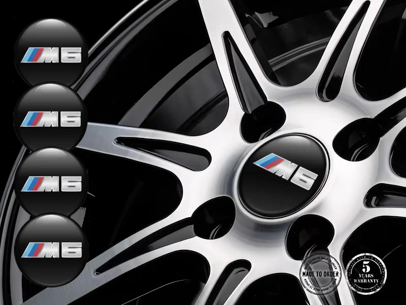 BMW Adesivo Ruota Logo Label Gravitational Thrust